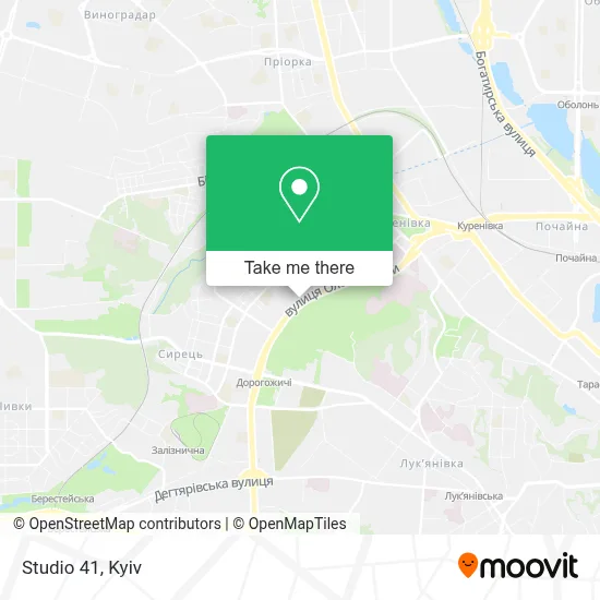 Studio 41 map