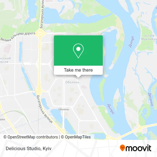 Delicious Studio map