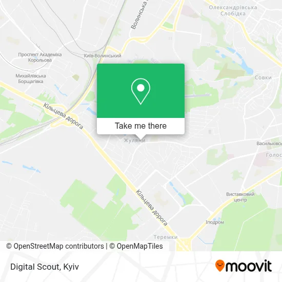 Digital Scout map