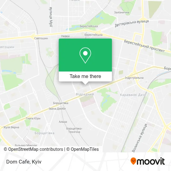 Dom Cafe map