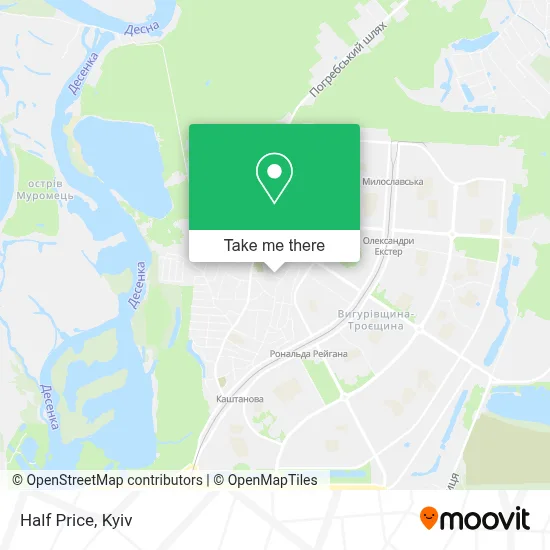 Half Price map