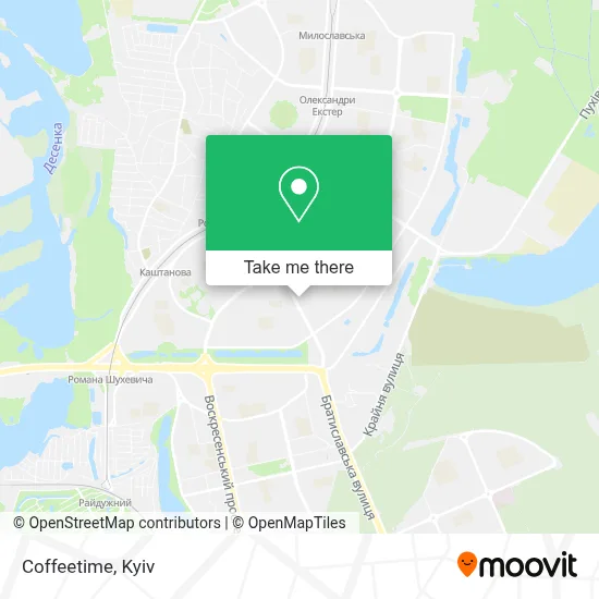 Coffeetime map