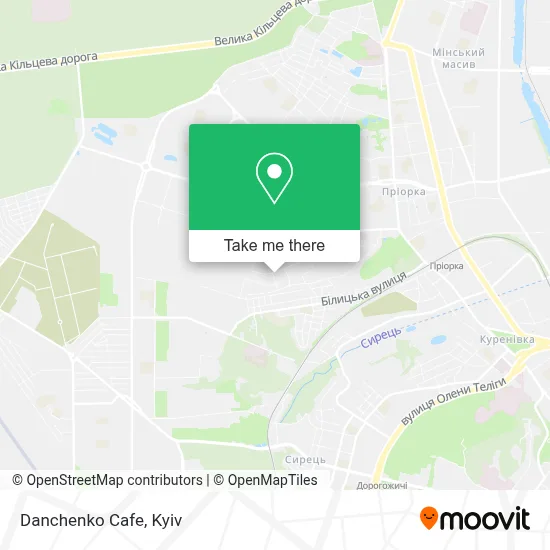 Danchenko Cafe map