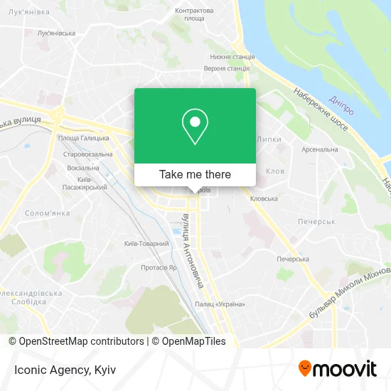 Iconic Agency map