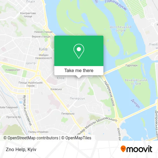 Zno Help map