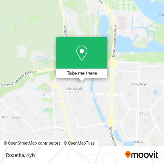 Rozetka map