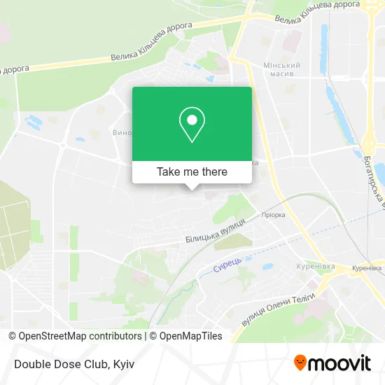 Double Dose Club map