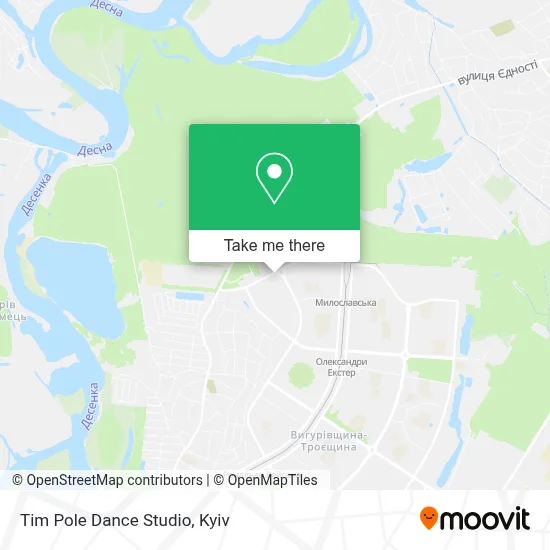 Tim Pole Dance Studio map