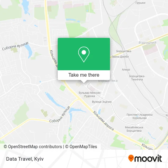 Data Travel map