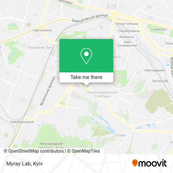 Myray Lab map