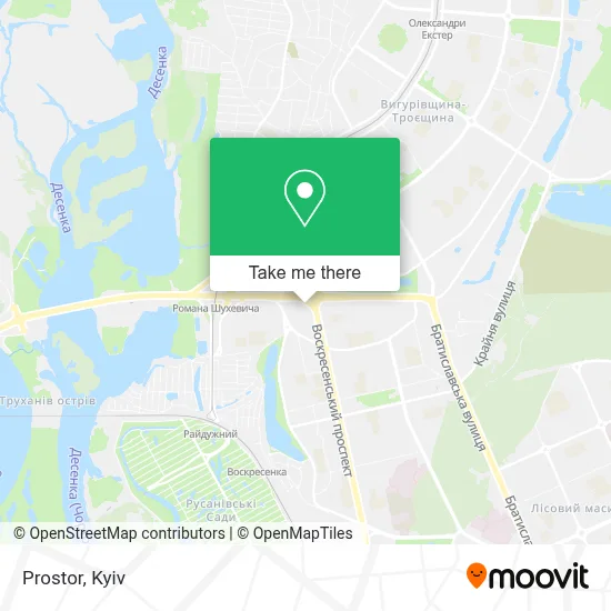 Prostor map