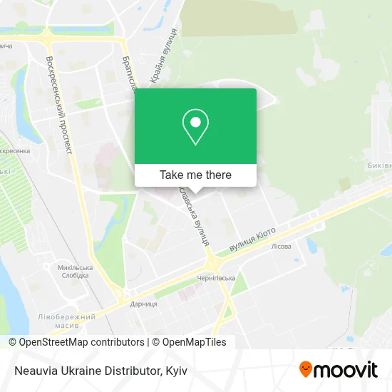 Neauvia Ukraine Distributor map