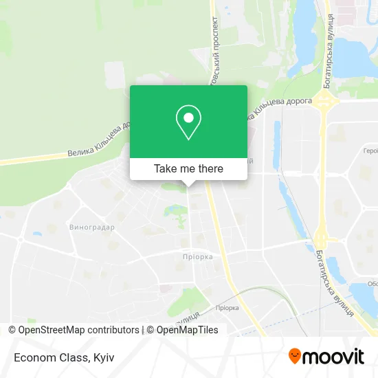 Econom Class map