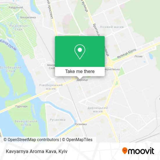 Kavyarnya Aroma Kava map