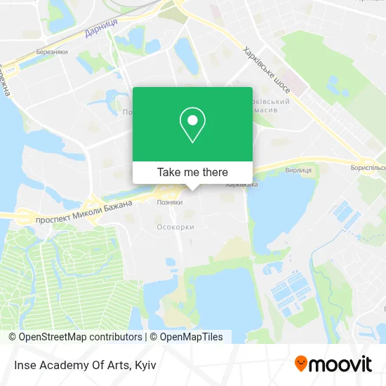 Inse Academy Of Arts map