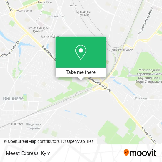 Meest Express map