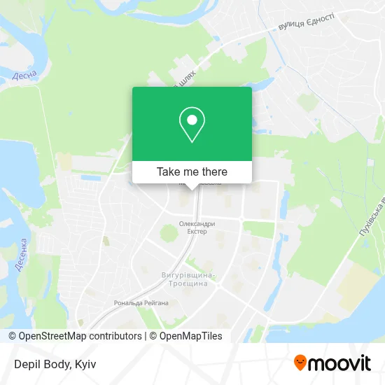 Depil Body map