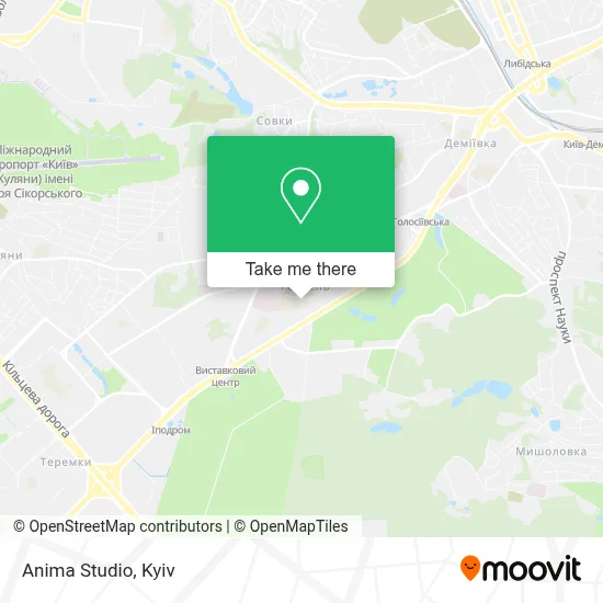 Anima Studio map