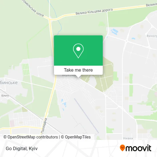 Go Digital map
