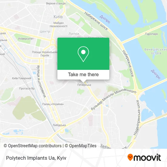 Polytech Implants Ua map
