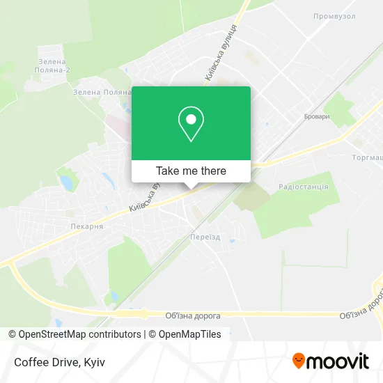 Coffee Drive map
