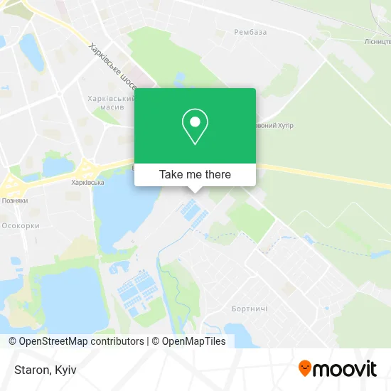 Staron map