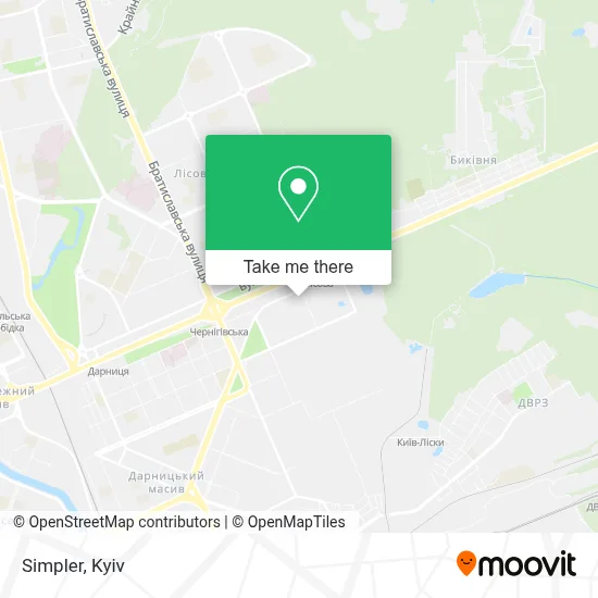 Simpler map