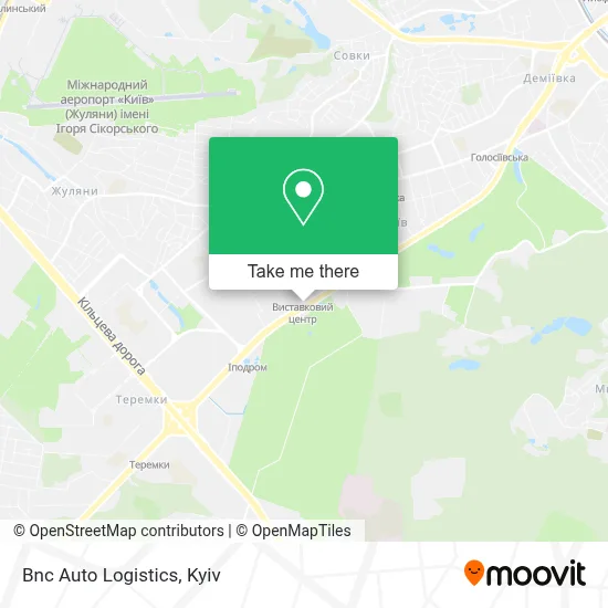 Bnc Auto Logistics map