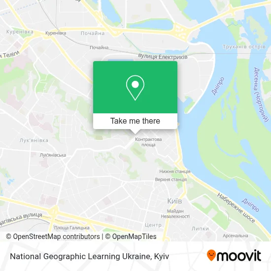 National Geographic Learning Ukraine map