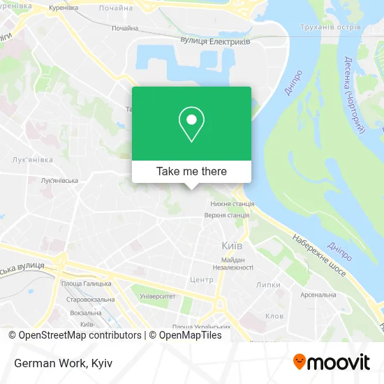German Work map