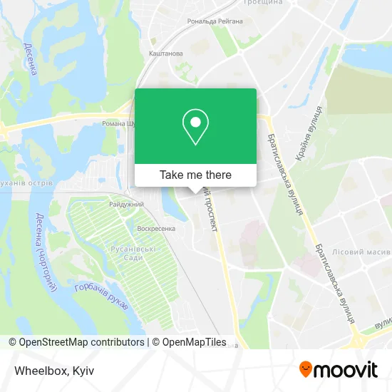 Wheelbox map