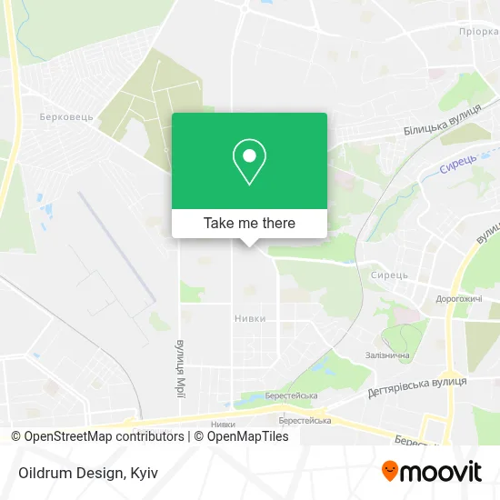 Oildrum Design map