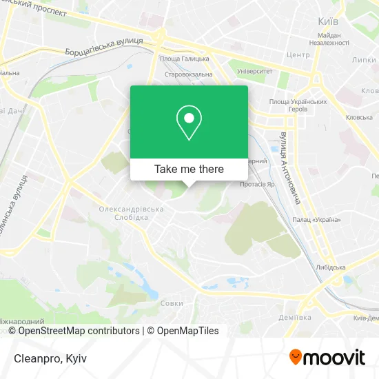 Cleanpro map