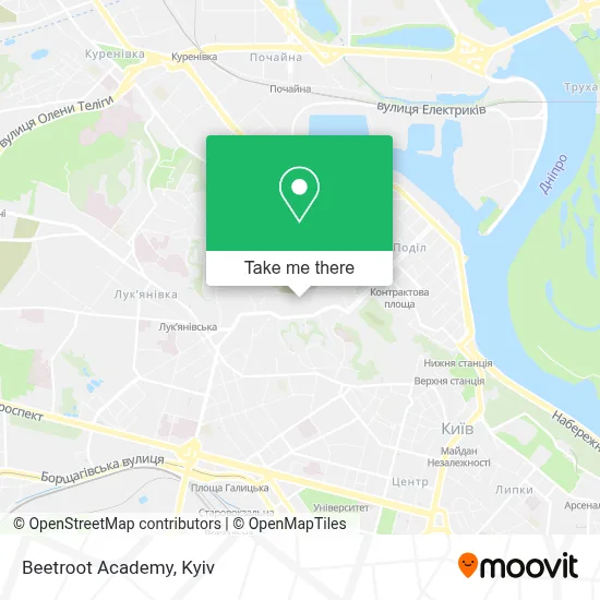 Beetroot Academy map