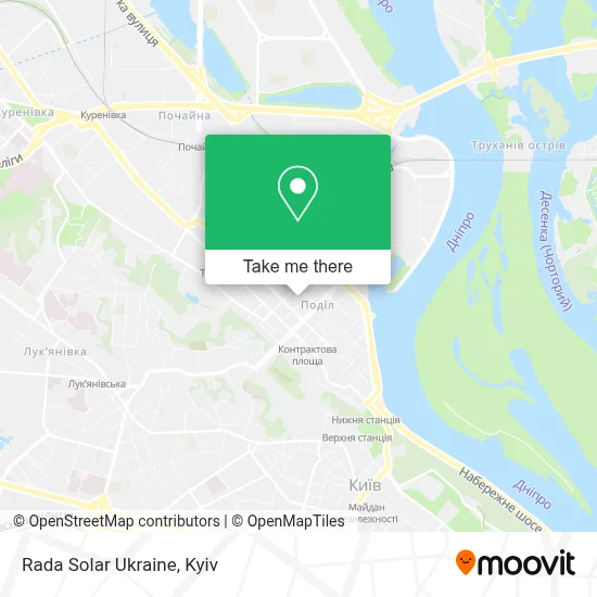 Rada Solar Ukraine map