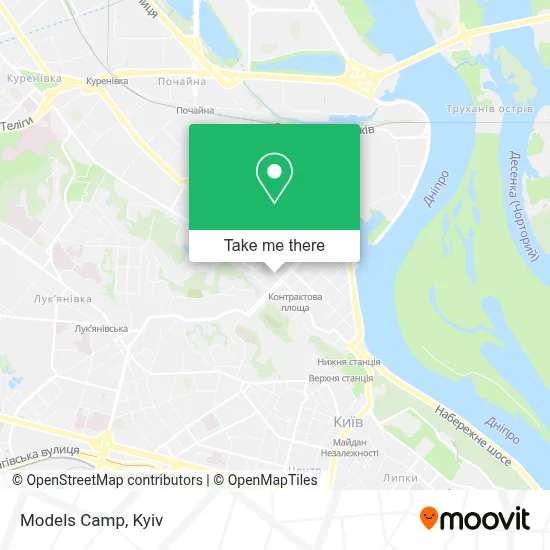 Models Camp map