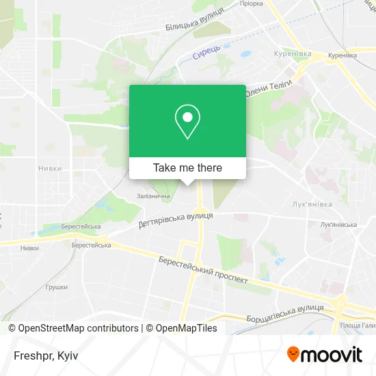 Freshpr map