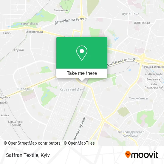 Saffran Textile map