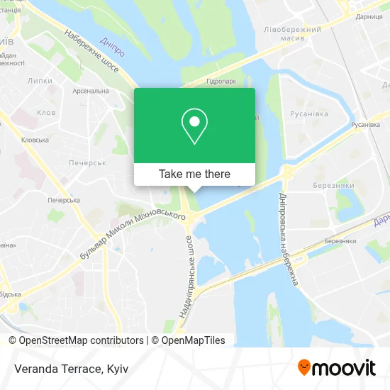Veranda Terrace map
