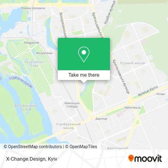 X-Change.Design map