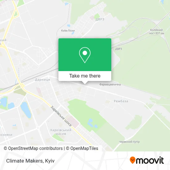 Climate Makers map