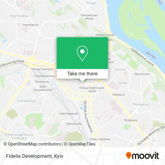 Fidelis Development map