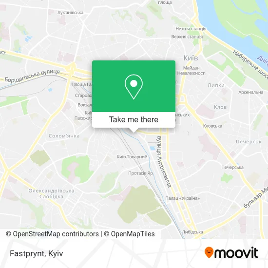 Fastprynt map