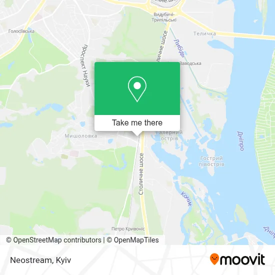 Neostream map