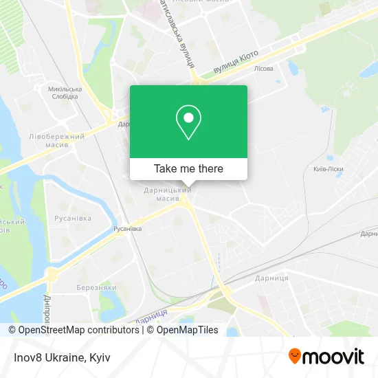 Inov8 Ukraine map