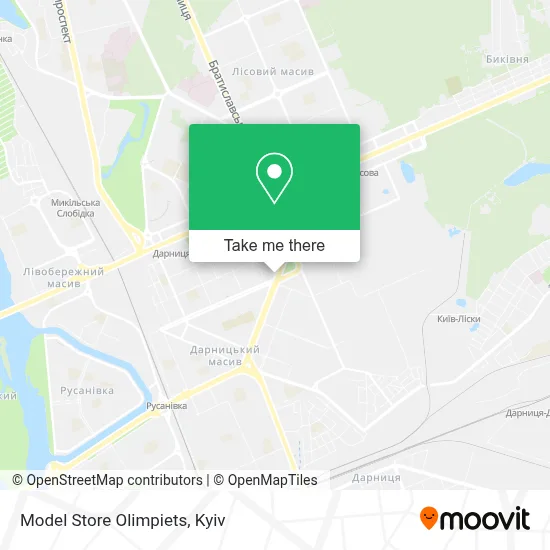 Model Store Olimpiets map