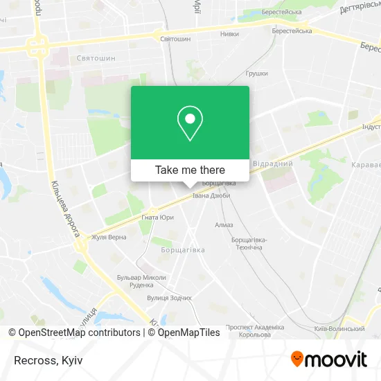Recross map