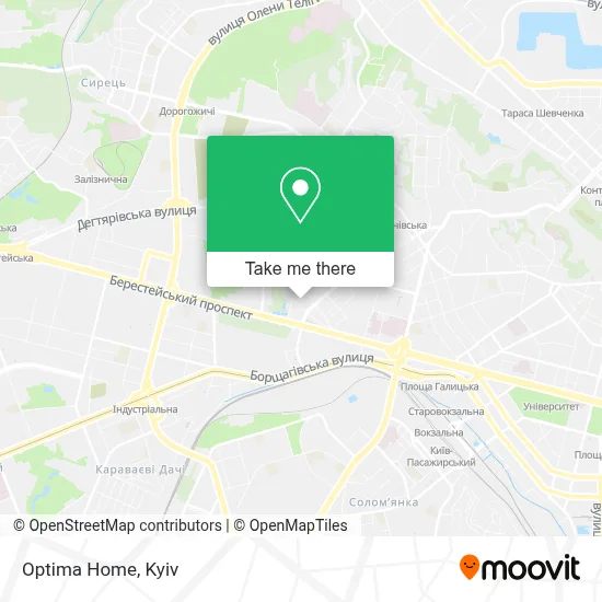 Optima Home map