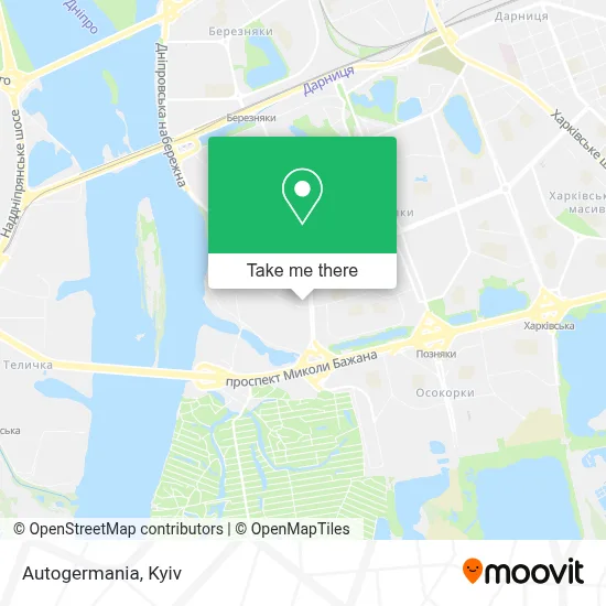 Autogermania map