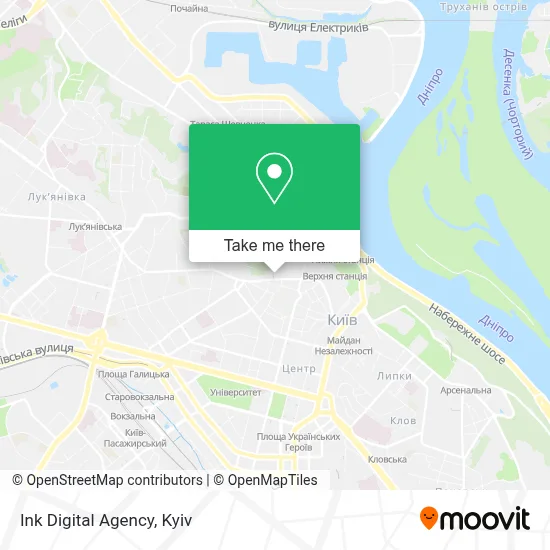 Ink Digital Agency map